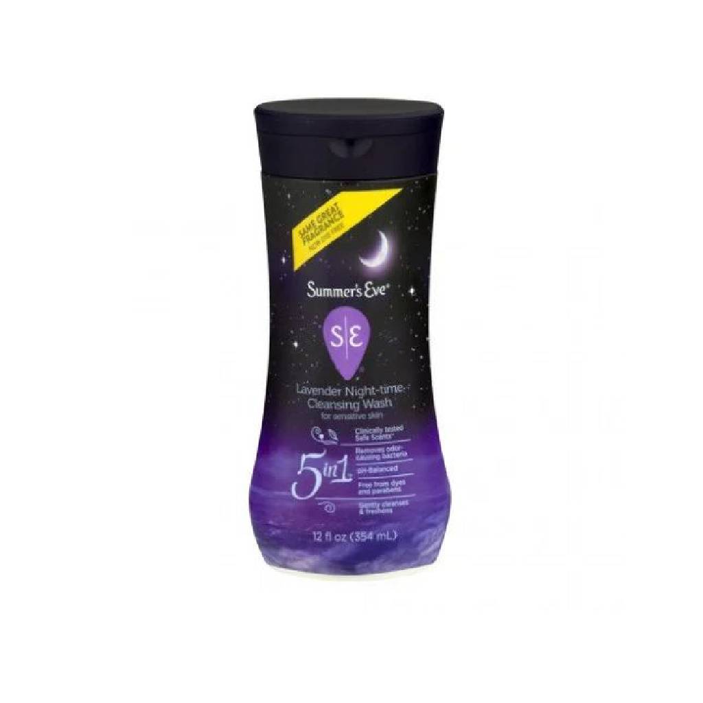 Summer's Eve Lavender Night-Time Cleansing Wash