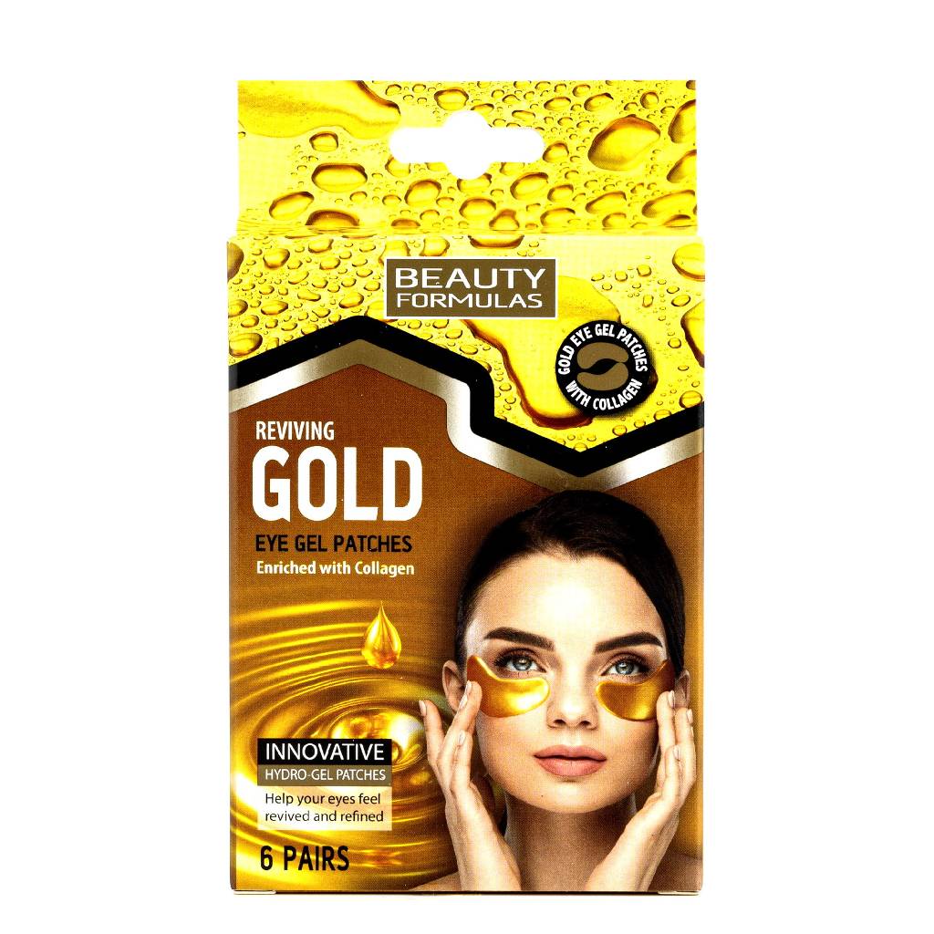 Beauty Formulas Reviving Gold Eye Gel Patches 6 Pairs