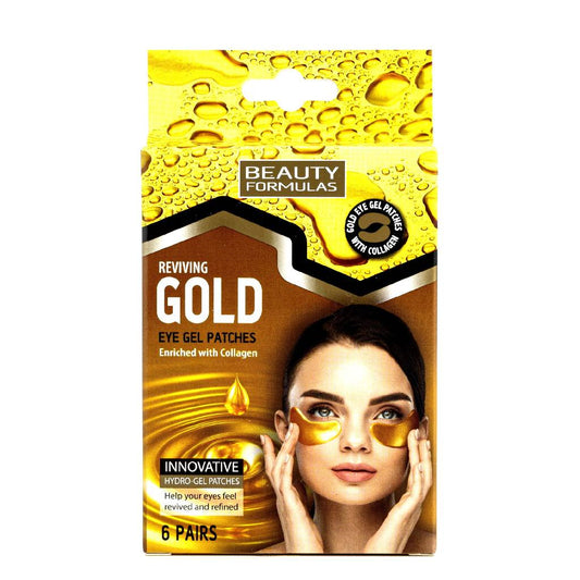 Beauty Formulas Reviving Gold Eye Gel Patches 6 Pairs