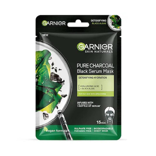 Garnier Pure Charcoal Black Serum Mask