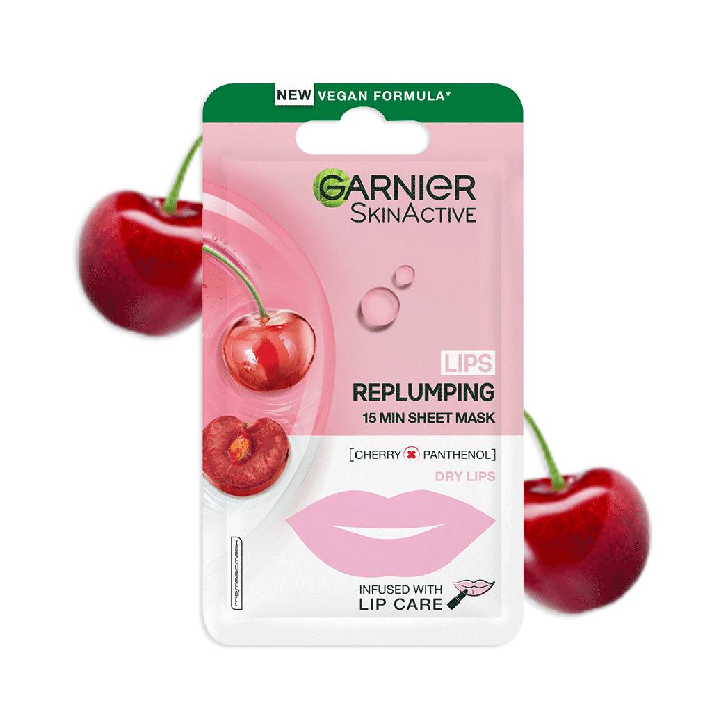 Garnier Moisture Bomb Cherry Lip Mask