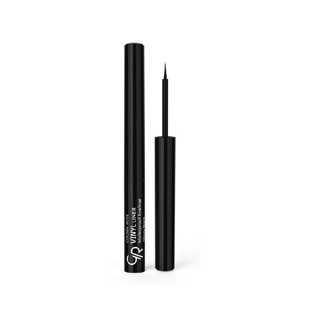 Golden Rose Vinyl Liner Waterproof Eyeliner Black