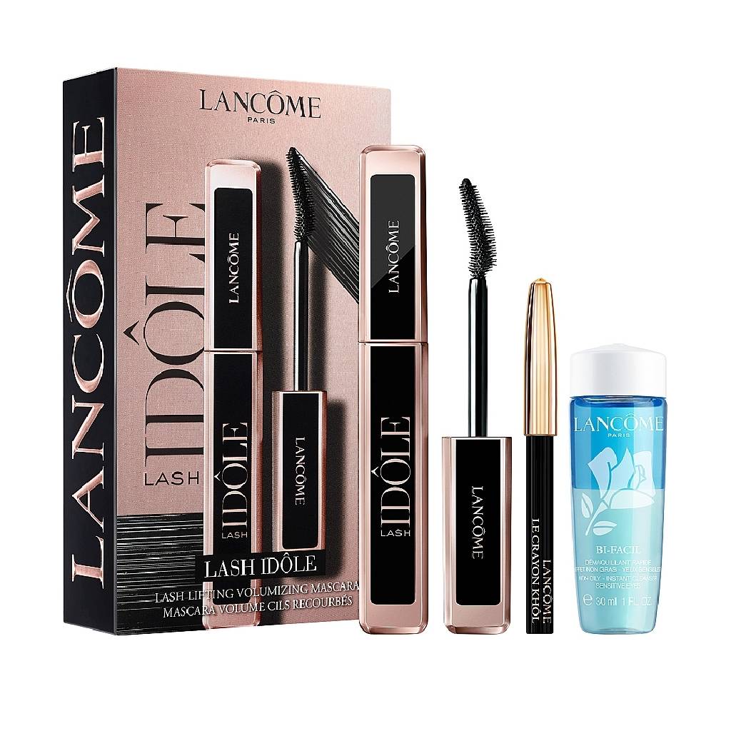 Lancome Idole Mascara Set (mascara 8ml + pensil 0.7g + makeup remover 30ml