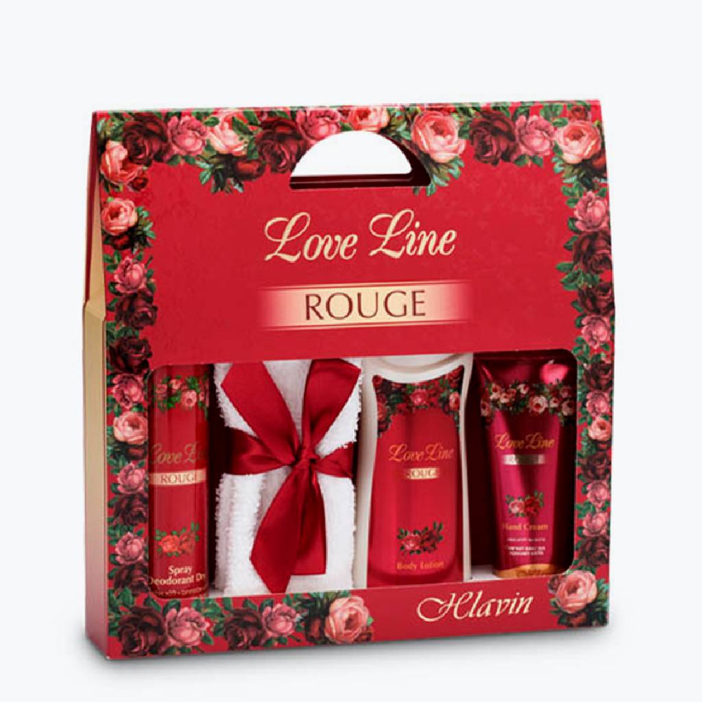 Love Line Rouge Halvin (4 Pieces)