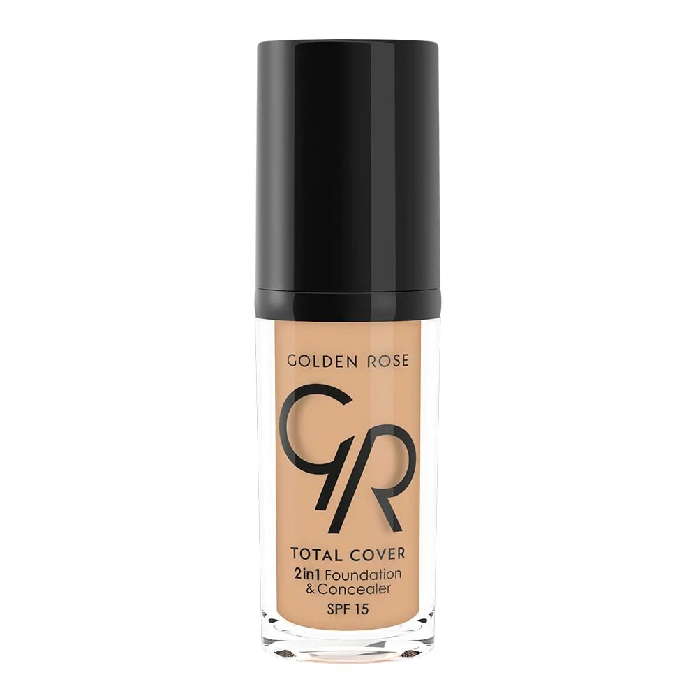 Golden Rose Total Cover 2in1 Foundation & Concealer