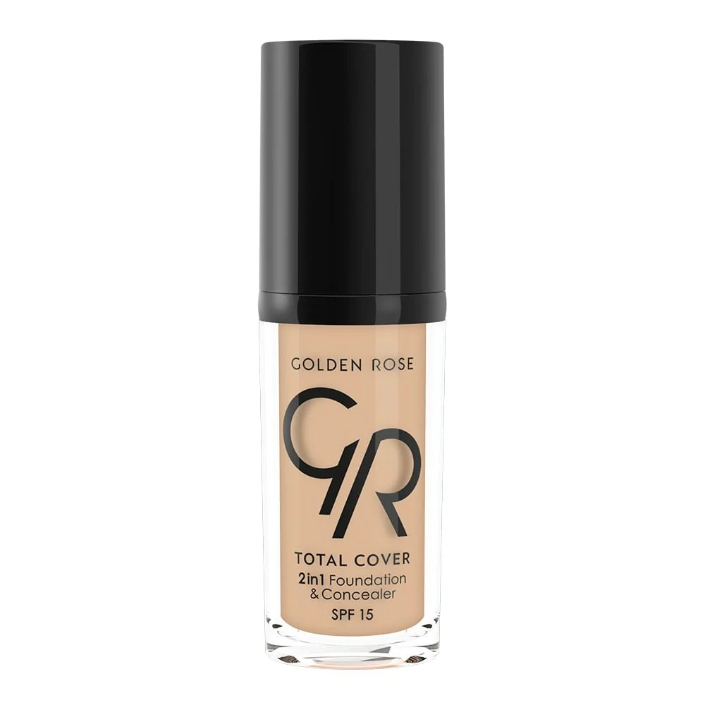 Golden Rose Total Cover 2in1 Foundation & Concealer