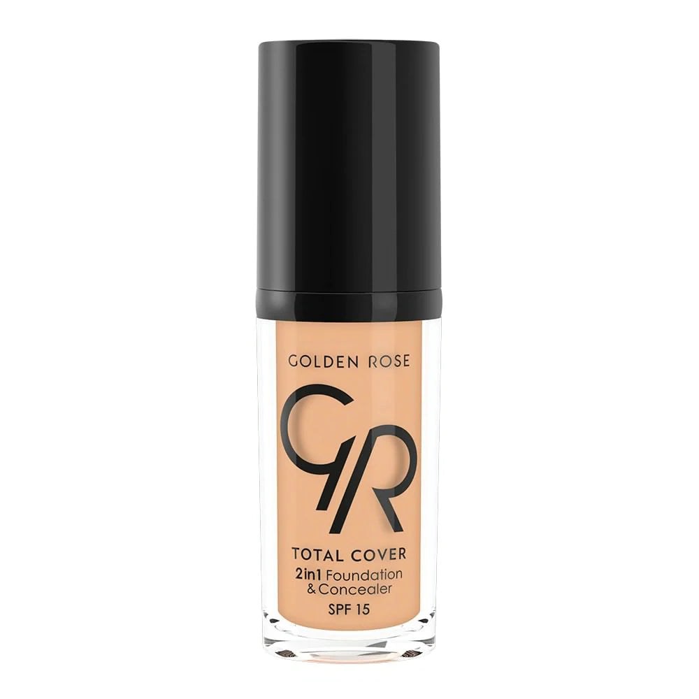 Golden Rose Total Cover 2in1 Foundation & Concealer