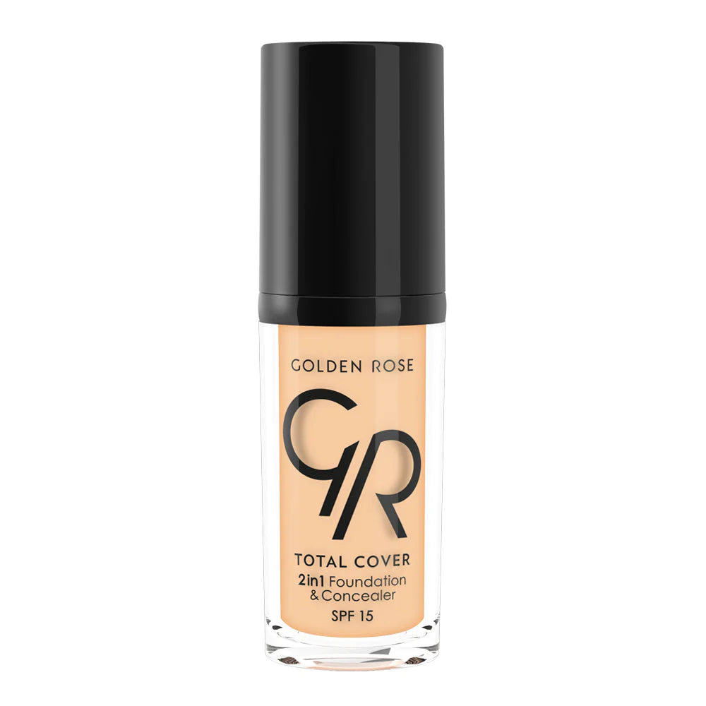 Golden Rose Total Cover 2in1 Foundation & Concealer